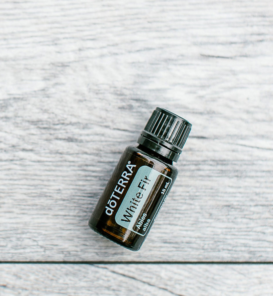 doTERRA whisper essential oil bottle lying flat